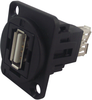 Usb Adapter, 2.0 Type A-Type A, Rcpt; Usb Connector Convert From Cliff Electronic Components - 54Y2160 - Newark, An Avnet Company