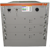 Self-contained, forced-air-cooled, broadband solid-state microwave amplifier -- 7000sp2g4