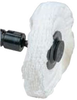 Dynabrade Buffing Wheel - 4 in Diameter - 3/4 in Center Hole - Thickness 1/2 in - 90025 - 616026-90025 - R. S. Hughes Company, Inc.