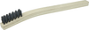 Small Hand Scratch Brush, Black Nylon Fill, Wood Block, 3 x 7 Rows - 44637 - Weiler Abrasives