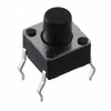 Switch Tactile N.O. SPST Round Button Gull Wing 0.05A 12VDC 100000Cycles 1.6N SMD T/R -- 685-1301.9314.24 - Image