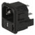 PWR ENT MOD RCPT IEC320-C14 PNL -- 685-4301.0714 - Image