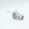 MS High Voltage Series, Multipin Feedthrough, 4 Pins, 12,000 Volts, 7.5 Amps per Pin, 0.05″ Moly Conductors, 2.16″ QF / KF Flange - A6080-1-QF - MPF Products, INC.