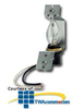 Leviton Jewel Pilot Light Lampholder Assembly - 2152 - TelephoneStuff.com