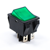 Rocker Switches -- 1400-R5BBLKGRNEF1 - Image