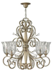 FR42645SLF Mid. Chandeliers-Glass Up - 651518 - Capital Lighting, Inc.