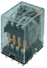 SZR-MY General Purpose Relay: Standard Relay; PCB Terminal; 4PDT; 24 Vdc -- SZR-MY4-1P-DC24V - Image