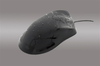 SILVER SEAL Ergo Medical Grade Optical Mouse - Black (USB) -- SSMSV5