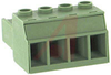 Plug, 7.62mm Pin Spacing, 4 Positions - 70054918 - Allied Electronics, Inc.
