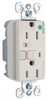 GFCI Duplex Receptacle -- 1595-HGTRALA - Image