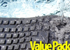 10 Pack - Washable Full-size Keyboards USB/PS2 -- VP10KBWKFC109 - Image
