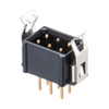 3+3 Pos. Male DIL Vertical Throughboard Conn. Latches - M80-8530645 - Harwin Plc