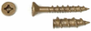Flat Recex&reg; Woodmaster&reg; Copperguard&reg; Wood Decking Screws -- 212CGREDK - Image