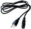 Power Cord, Nema 5-15P-Iec C13, 6.6Ft; Connector Type A Multicomp Pro - 74Y9225 - Newark, An Avnet Company