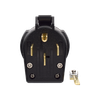Grounding 4-Prong Plug Changeable Blade, 30/50 Amp 125/250 Volt 14-30P/14-50P - S143050P - Suzhou Ele Mfg Co., Ltd.