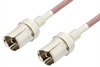 GR874 Sexless to GR874 Sexless Cable 24 Inch Length Using RG142 Coax - PE3200-24 - Pasternack