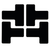 Floor Corner Marks - Ts - 2