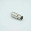 BNC Coaxial Feedthrough, 1 Pin, Grounded Shield, 0.495″ Dia SS Weld Adapter -- A0059-1-W - Image