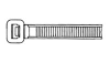 cable ties - 4-160971-2 - Powell Electronics, Inc.