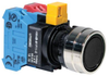 Pb Switch, Spst-No, 10A, 110Vac, Panel; Product Range Idec - 24AJ5210 - Newark, An Avnet Company