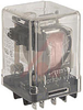 Relay;E-Mech;Gen Purp;DPDT;Cur-Rtg 10A;Ctrl-V 12DC;Vol-Rtg 120/240 AC, 28 DC - 70011892 - Allied Electronics, Inc.