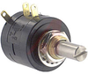 Pot;Hybrid;Rest 1 Kilohms;Panel;5 Turns;Pwr-Rtg 1W;Shaft Dia 0.25in - 70089263 - Allied Electronics, Inc.