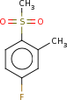 4-Fluoro-2-methyl-1-(methylsulfonyl)benzene - 6763-3-X0 - SynQuest Laboratories, Inc.