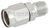 2.92mm Female (Jack) to 2.4mm Male (Plug) Adapter, Passivated Stainless Steel Body, 1.35 VSWR -- FMAD1027 - Image