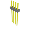 Headers, Male Pins - 612-TSW-104-12-T-S-RA-ND - DigiKey
