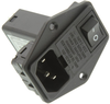 Power Entry, Rcpt, 10A, 250Vac, Solder; Product Range Qualtek Electronics - 83K3030 - Newark, An Avnet Company