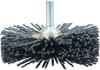 FME-Compliant Black Nylox Conflex Brush, .055/80CG Crimped Fill, Use with 60006 Die Grinder - 86172 - Weiler Abrasives