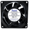 80x80x38mm, 100-240VAC, 30.61CFM, Terminal, IP54, Ball Bearing EC Axial Fan -- FMA1-08038WBLT12 - Image