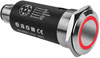Pb Switch, Spdt, 0.6A, 35Vac, Panel, Red; Product Range Eao - 32AK4090 - Newark, An Avnet Company