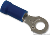 Terminal, Ring Tongue, #8, Crimp, Blue; Stud Size - Metric Abb - Thomas & Betts - 65F705 - Newark, An Avnet Company