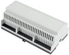 Enclosure, Din Rail, Polycarbonate, Grey Rohs Compliant Hammond - 82AH2553 - Newark, An Avnet Company