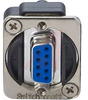 RECEPTACLE, EH SERIES, 9-PIN DSUB FEMALE TO FEMALE - 70214315 - Allied Electronics, Inc.