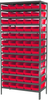 Shelving, Steel Shelving Kit, 18x36x79, 60 Bins - AS1879138R - Akro-Mils, Inc.