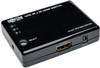 3-Port HDMI Mini Switch for Video and Audio, 4K x 2K UHD @ 24/30 Hz (HDMI F/3xF) with Remote Control -- B119-003-UHD-MN - Image