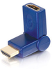 Velocity 90&deg; Rotating HDMI&reg; Female to HDMI&reg; Male Port Saver Adapter -- 2101-40420-ADT - Image