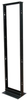 45U SmartRack 2-Post Open Frame Rack, 800-lb. Capacity - Organize and Secure Network Rack Equipment -- SR2POST - Image