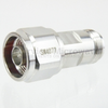 N Male (Plug) to N Female (Jack) Adapter, Tri-Metal Plated Brass Body, 1.2 VSWR - SM4077 - Fairview Microwave Inc.