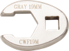 3/8" Drive SAE Flare Nut Crowfoot Wrenches -- CWF24 - Image