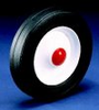 Solid Rubber Tyred Wheel with Plastic Centre - PD180 10/38OS - Plasticwheels Ltd.