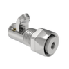 Compression Latch, Self-Adjusting, Miniature Size, Tool Locking, Hex Recess, 1.5-4.8mm Panel, 0.8-7.1mm Grip, Steel, Zinc Plated, Bright Chromate - 27-10-701-10 - Southco