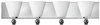 FR52124PCM Bathroom Fixtures-Four Lights - 694371 - Capital Lighting, Inc.