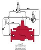 Ductile Iron Pressure Reducing Control Valve with Downstream Surge Control Feature -- LF910GD-11 - Image