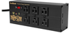 Isobar 6-Outlet Surge Protector - 10 ft. Cord, Right-Angle Plug, 3840 Joules, 2 USB Ports, Metal Housing -- IBAR6ULTRAUSBB