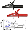 Flanged Fully Insulated Crocodile Clip -- 126009 - Image
