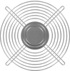 254mm Wire Form Fan Guard, Stainless Steel 304 - 08243-SS - Qualtek Electronics Corp.