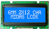 Alphanumeric Display, Stn, 5.5Mm, Cob; Character Count X Line Midas - 21AH3287 - Newark, An Avnet Company